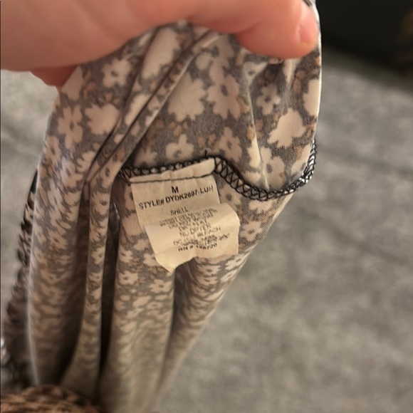 Black and White Fit and Flare Mini Dress - Picture 4 of 4